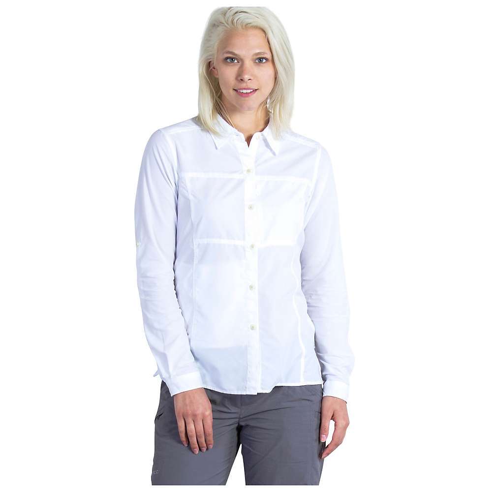 ExOfficio Women's Lightscape LS Shirt White