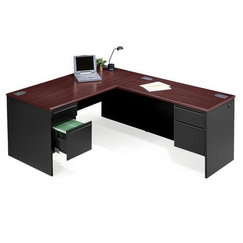 HON Steel LDesk with Right Return 66"Wx78"