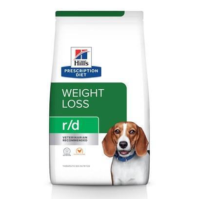 Hill's Prescription Diet r/d Weight Reduction Dry Dog Food 27.5 lb Bag, Chicken Flavor
