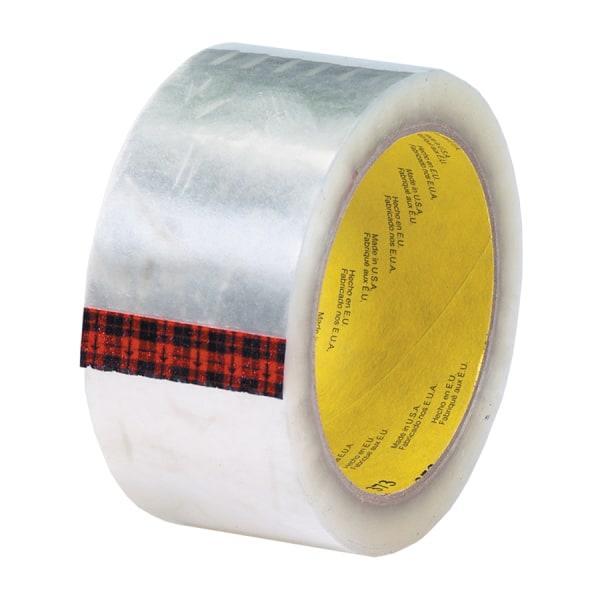 3M 373 Carton Sealing Tape, 2" x 55 Yd., Clear, Case Of 36