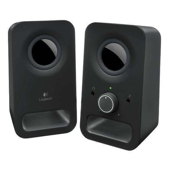 Logitech Z150 2-Piece Speakers, Black