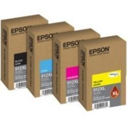 Epson DURABrite Pro 912XL Original High Yield Inkjet Ink Cartridge - Black Pack - 5800 Pages
