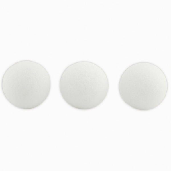 Hygloss Styrofoam Balls, 1", White, Pack Of 100