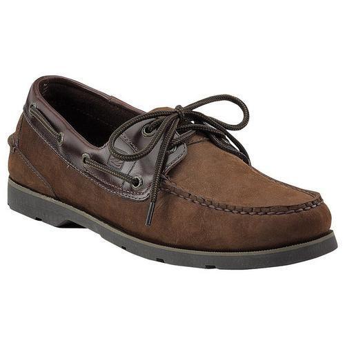 Sperry Mens Leeward 2-Eyelet Brown Boat Shoes