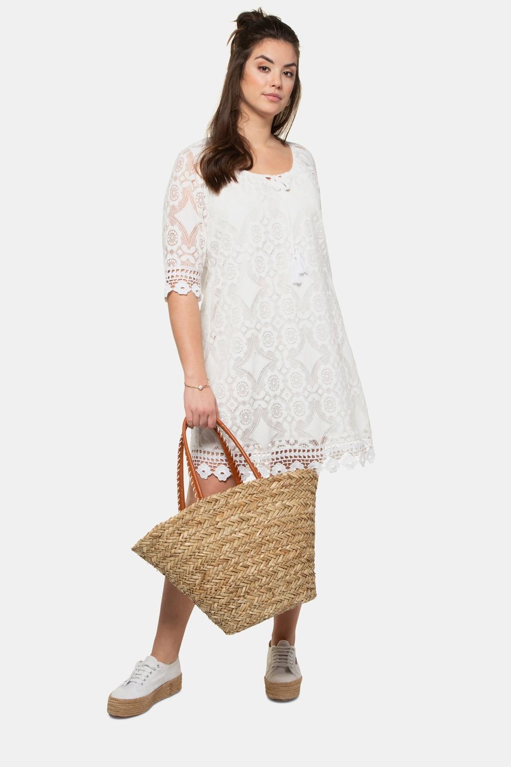 Alluring Lace Carmen Style Layer Dress
