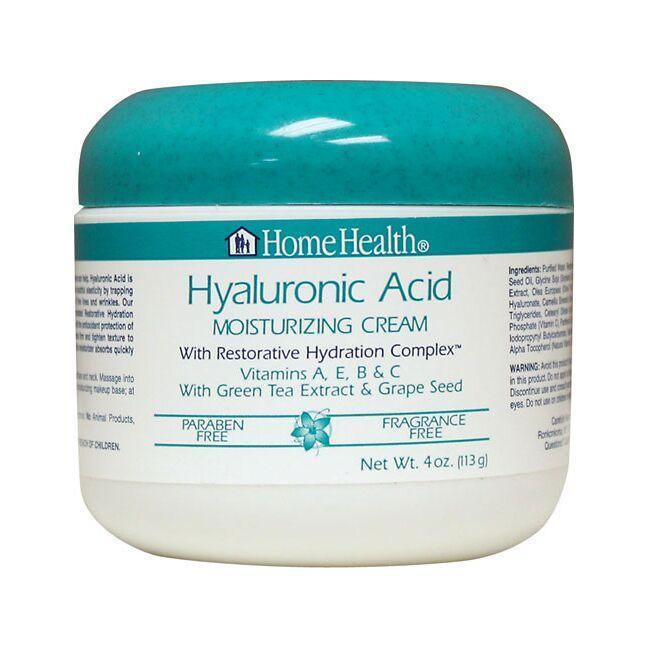 Home Health Hyaluronic Acid Moisturizing Cream 4 oz Cream