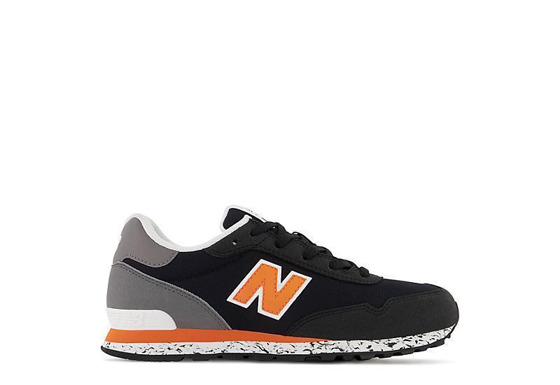 New Balance Boys Big Kid 515 Sneaker  Running Sneakers - Black Size 4M