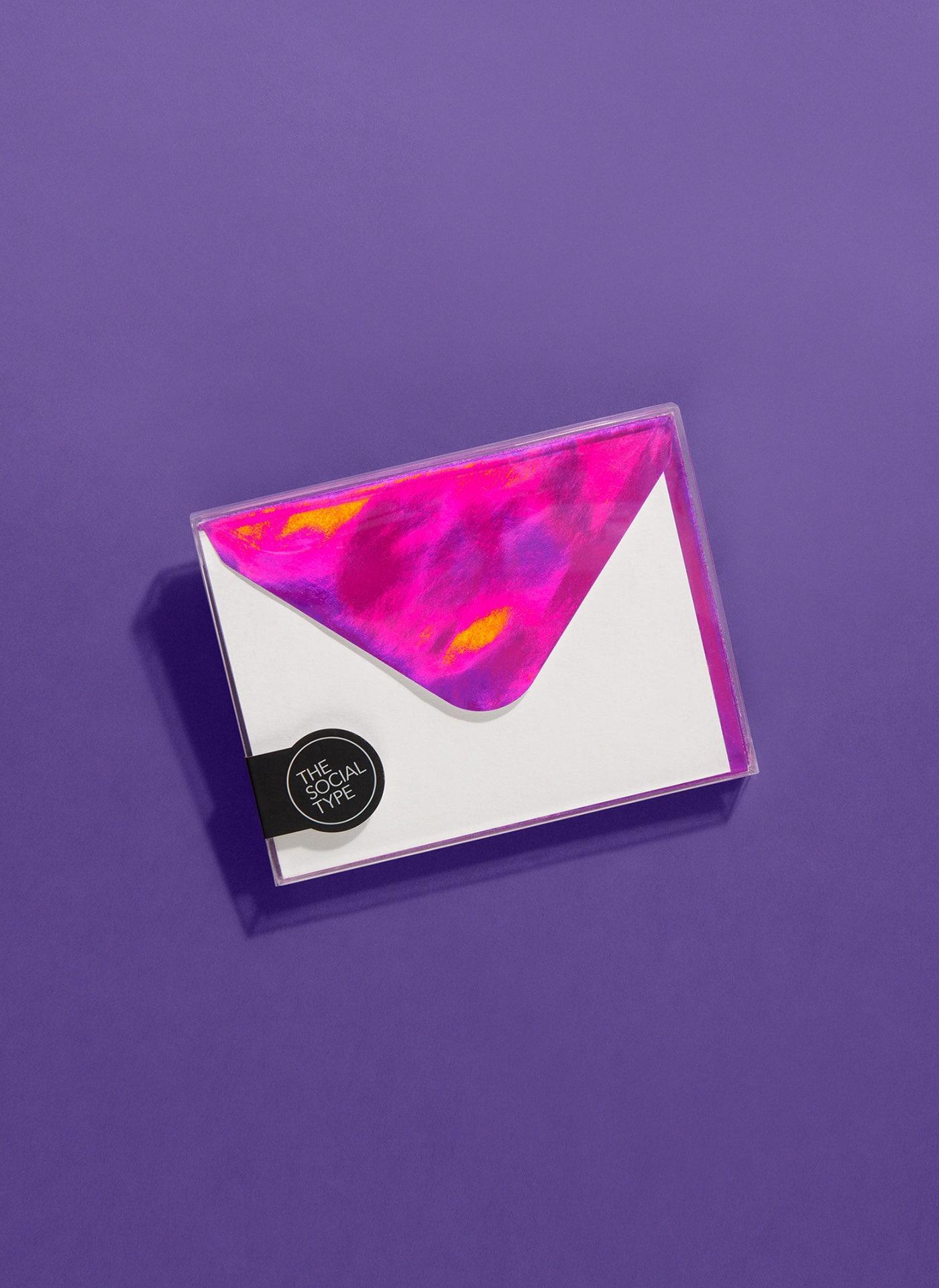 DKNY Pink Hologram Note Set Size 5