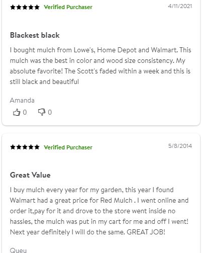 Walmart Mulch Sale Reviews