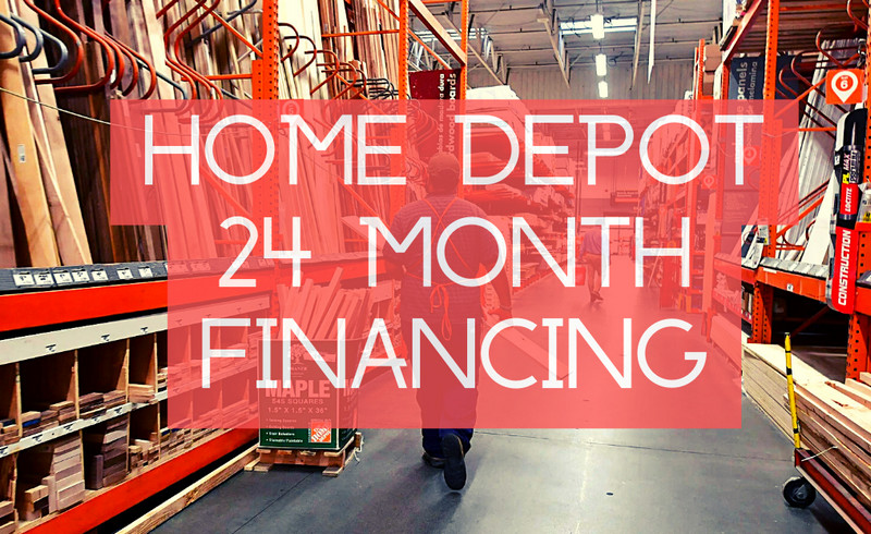 Home Depot 24 Month Financing Coupon