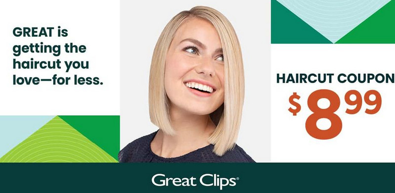 Great Clips $8.99 Coupon