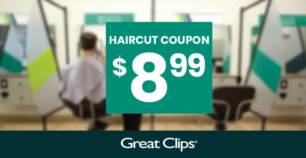 great clips $8.99 coupon