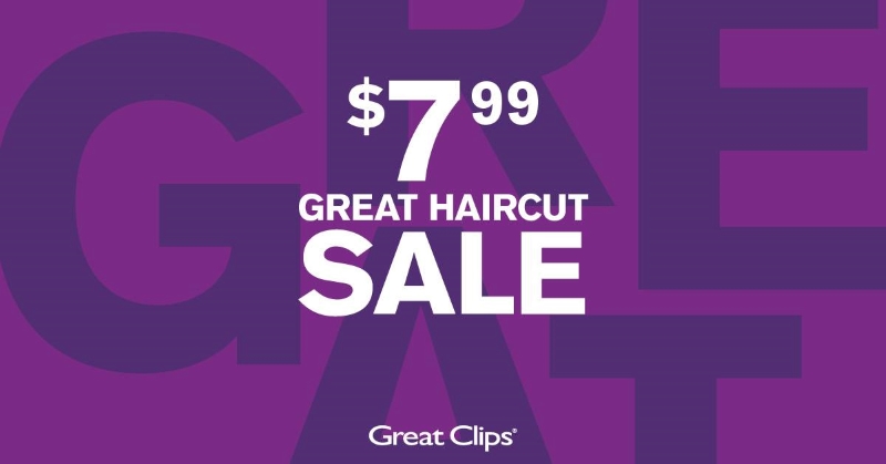 Great Clips coupon $7.99