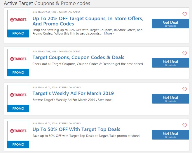 Target Prmo Code