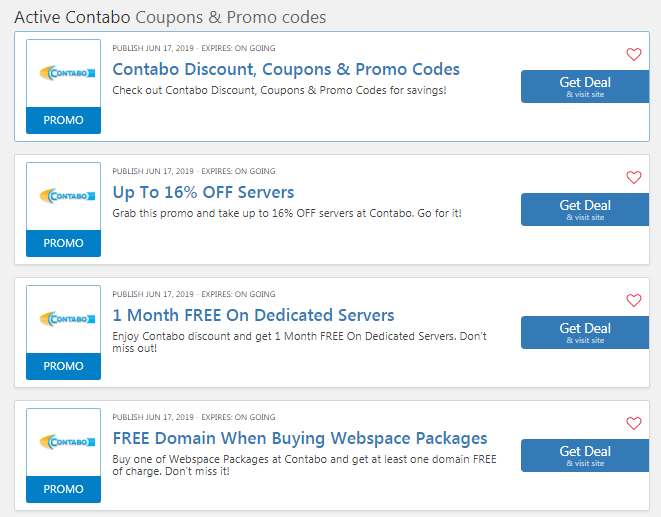 Contabo Promo Codes And 1 Month Free Servers Images, Photos, Reviews