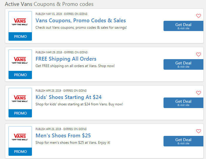 vans shoes coupons cheap online