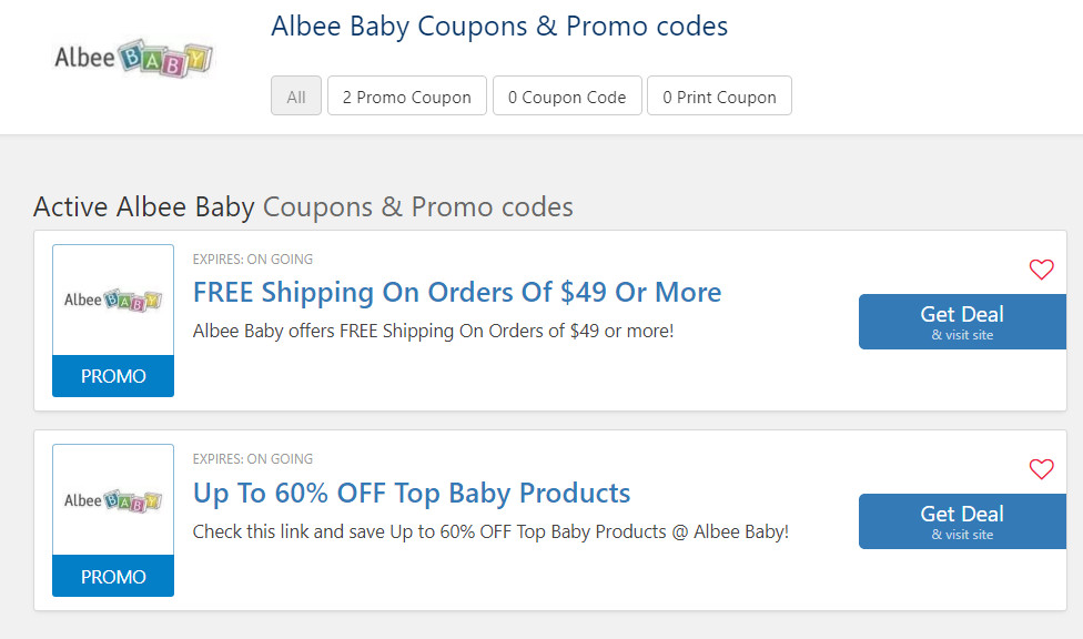60 Off Albee Baby Coupons & Discount Codes in 2020
