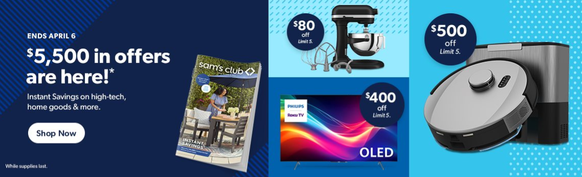 Sam's Club $10 OFF