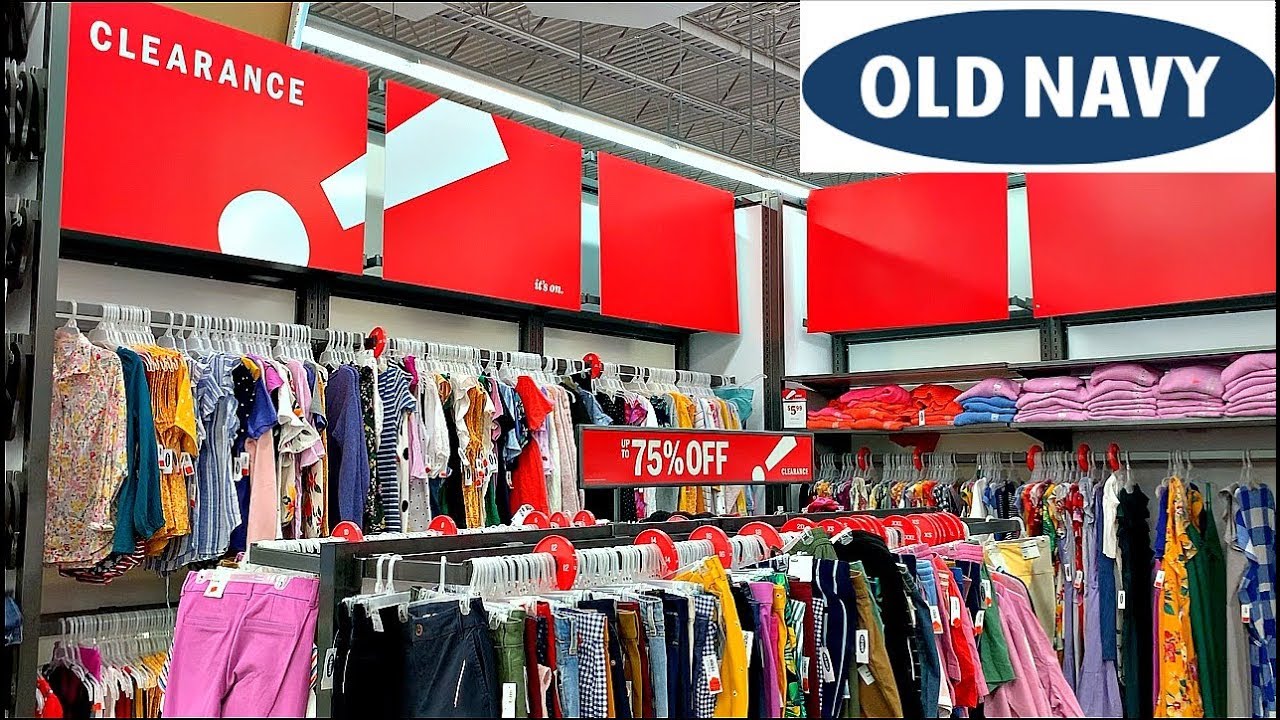 Old Navy Clearance Up 75 Off