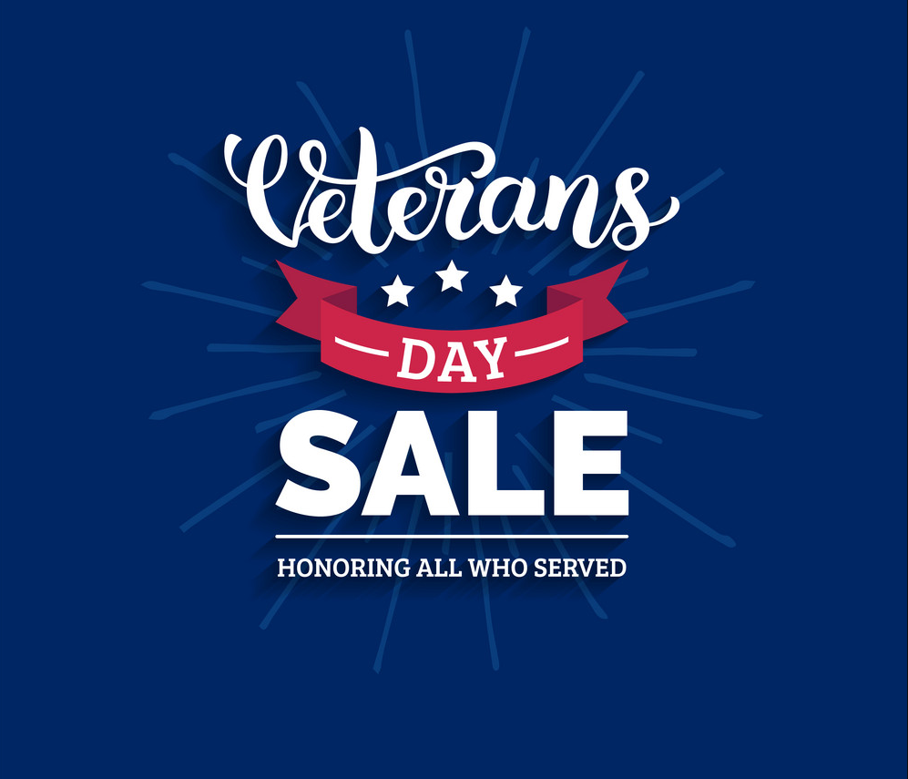 Veterans Day Sale